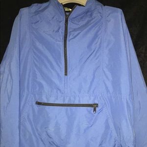L.L. Bean Vintage Anorak hooded windbreaker.